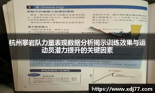 杭州攀岩队力量表现数据分析揭示训练效果与运动员潜力提升的关键因素